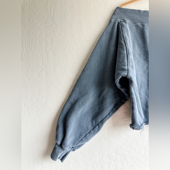 FREE PEOPLE We The Free Bri Pullover Sweater Charcoal - Medium - Picture 5 of 10